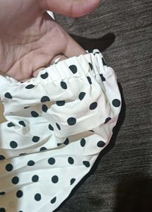 Polka Dot Sleeve Top