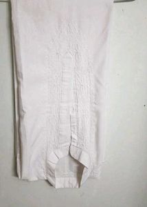 White Embroidered Kurta