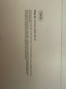 Ipad Air M2