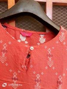 W Kurta &amp; Chikankari Pant