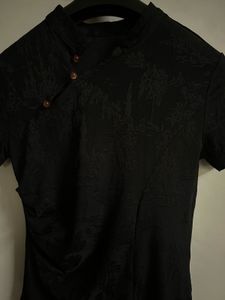 Unique Black Patterned Shirt