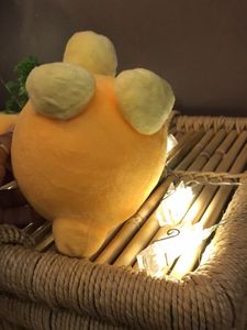 Vintage Psyduck Plushie with Cowboy Hat