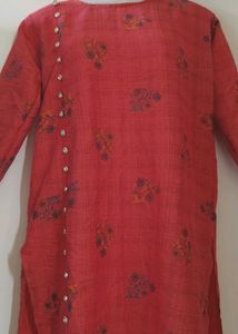 Pretty Peach Kurta