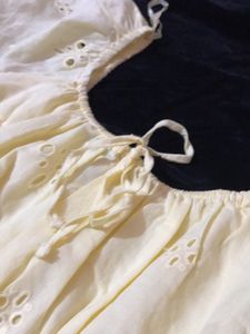 COTTON BRANDED DRESS