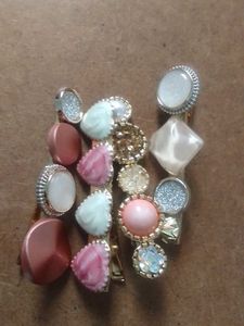 Gem Hair Clip Set