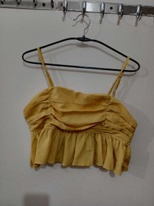 Cute Yellow Cami Top