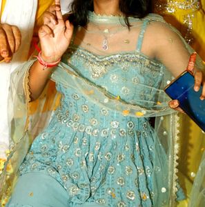Sharara For Mehndi