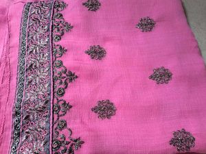 Magenta Saree