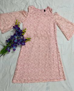 Peach Dress