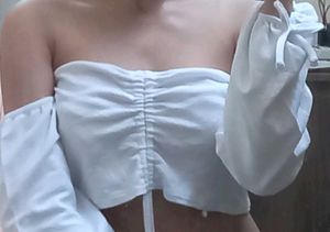 Crisp White Cutie – PrettyLittleThing Crop Top