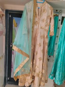 Elegant indo-western skirt set