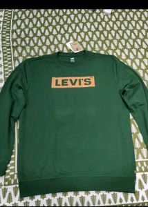 Brand New Tag Levi&#39;ssweatshirt With Cuffs