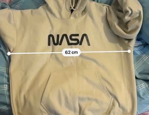 NASA Graphic Print Hoodie