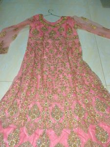🌸💮🌸 Beautiful Heavy Work Wedding Long Frock