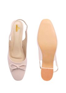 Cute Beige Ballet Flats