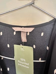 H&amp;M Polka Dot Wrap Around Dress