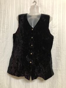 Maya Black Formal Waistcoat