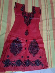 Beautiful Red Kurti
