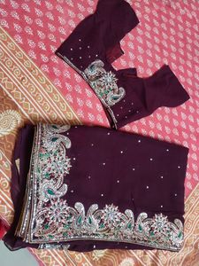 Sequence Work Saree