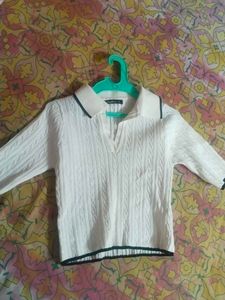 White Knit Sweater