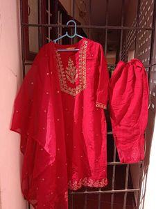 kurta set with braso duppatta