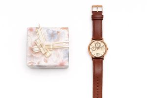 Green Leather Watch