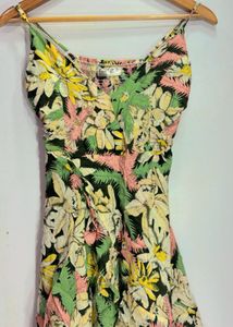 Floral mini Goa Dress