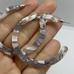 Marble Design Earrings