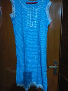 Beautiful Sky Blue Kaftan