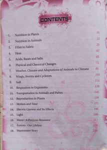 Class 7 Science