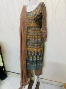 3 Pec Cotton Net Palla Suit