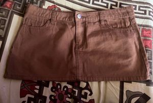 H&M Low Waisted Mini Skirt