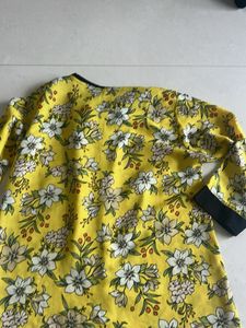 Floral Print Semi Formal Top