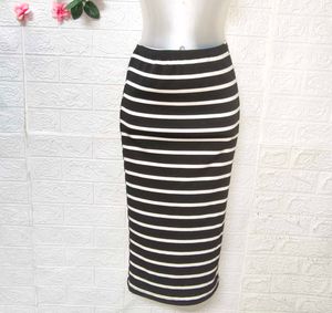 Size S 🎁Buy 2 Get 1 Free 🎁Striped Pencil Skirt
