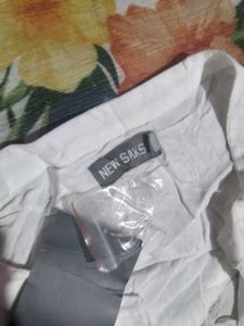 White Long Sleeve Top