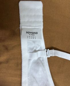 Comfortable White Cotton Bra