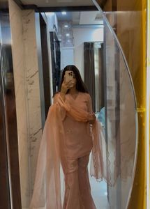 new suit pink sharara set