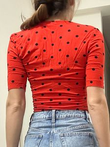 Forever 21 Polka Dot Blouse