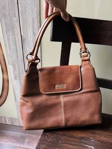 Fossil Leather Handbag.