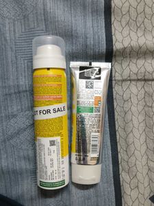 Garniers New Sunscreen Spray And Face Wash