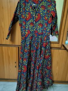 Floral Print Kurta