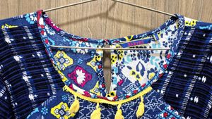 Patchwork Print Dress
