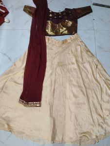 Navratri Special Lehenga With Designer Blouse