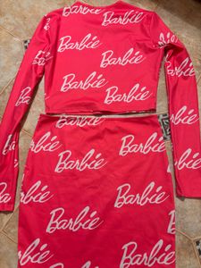 Pink Barbie 2 piece