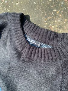 Flame Graphic Sweater