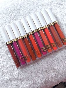 Myglamm Liquid Lipstick Pack Of 10
