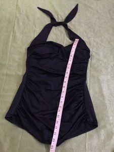 Black One Piece Swimsuit Bust 32(stretchy)