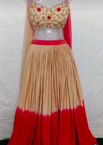 Hand Embroidery Lehengacholi