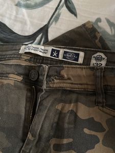 Camo Print Jeans