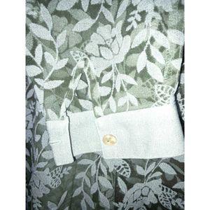 Floral Print Long Sleeve Button Up
